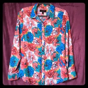Floral print top